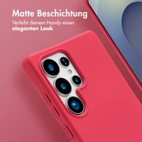 imoshion Color Backcover mit abnehmbarem Handykette und MagSafe Samsung Galaxy S25 Ultra - Red Raspberry