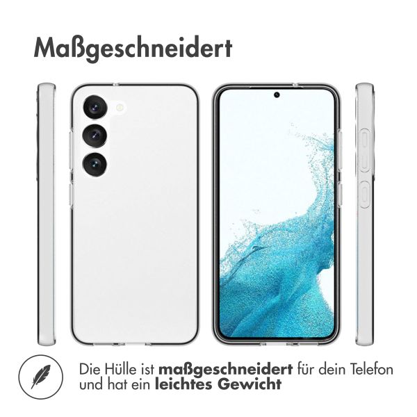 Accezz Clear TPU Backcover Samsung Galaxy S23 - Transparent