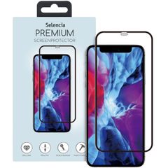 Selencia Premium Screen Protector aus gehärtetem Glas für das iPhone 12 Pro Max - Schwarz