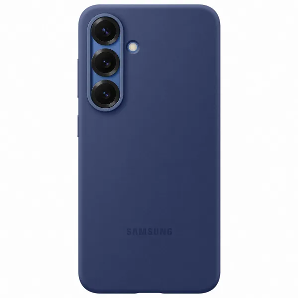 Samsung Original Silikon Cover für das Samsung Galaxy S25 - Blau