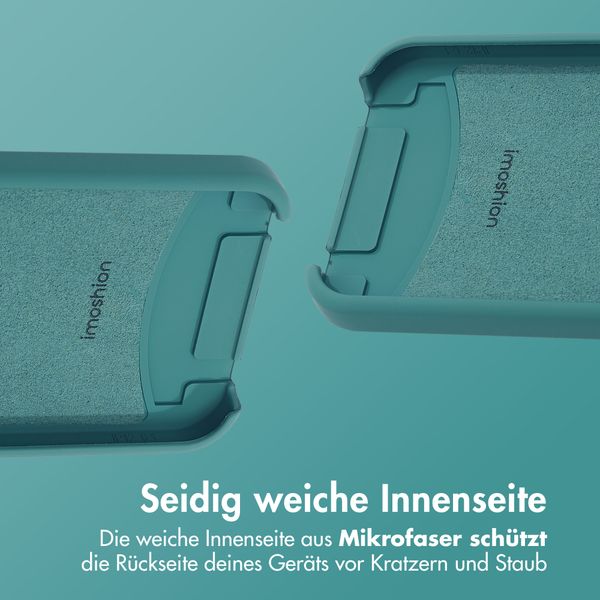 imoshion Color Backcover mit abtrennbarem Band MagSafe für das iPhone 12 (Pro) - Dark Green