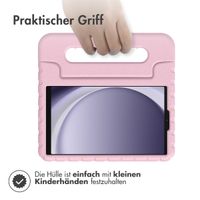 imoshion Schutzhülle mit Handgriff kindersicher Samsung Galaxy Tab A9 8.7 Zoll - Hellrosa