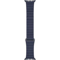 Apple Lederarmband für das  Apple Watch Series 1 t/m 11 / SE / Ultra (44/45/46/49 mm) - Größe M - Diver Blue
