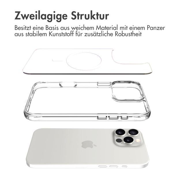 imoshion Rugged Air MagSafe Case für das iPhone 16 Pro - Transparent