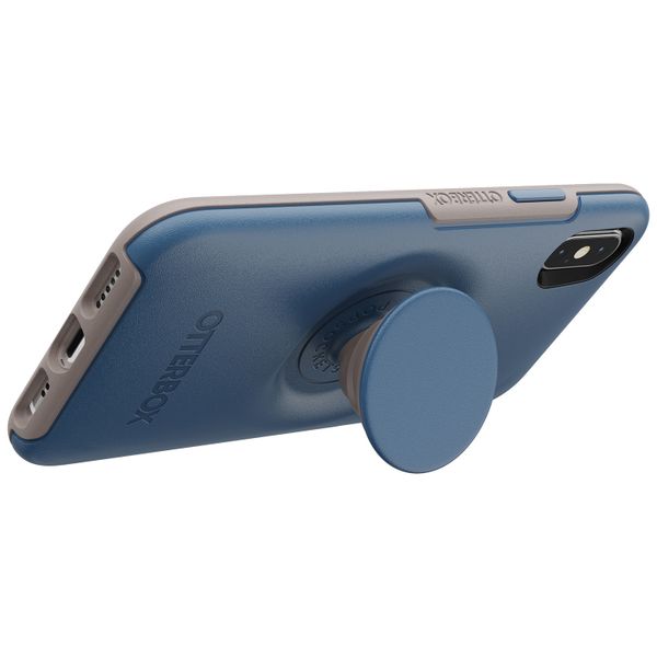 OtterBox Otter + Pop Symmetry Backcover Blau für das iPhone Xs / X