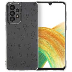 imoshion Design Hülle Samsung Galaxy A33 - Hearts