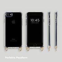 Selencia Backcover mit abnehmbaren Haken Apple iPhone SE (2022 / 2020) / 8 / 7 - Transparent
