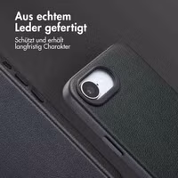 Accezz MagSafe Leather Backcover Apple iPhone 16e - Onyx Black