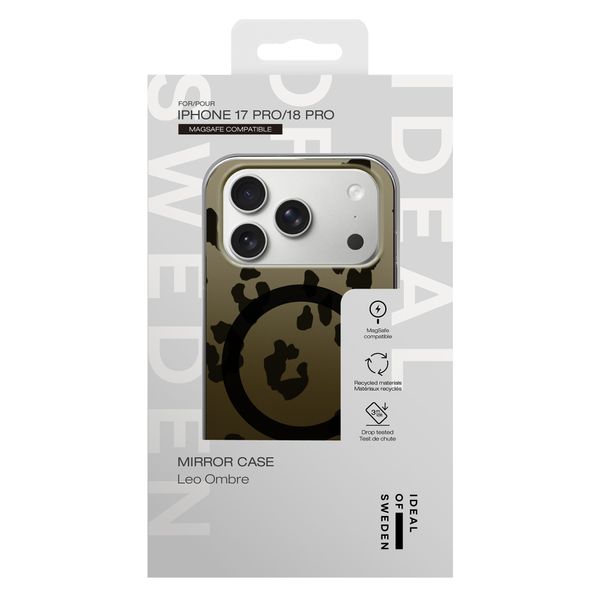 iDeal of Sweden Mirror Case mit MagSafe Apple iPhone 18 Pro / 17 Pro - Leo Ombre