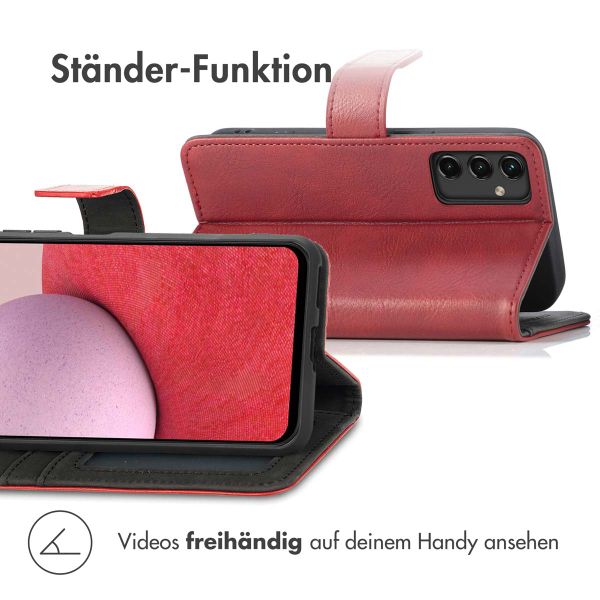 imoshion Luxuriöse Klapphülle Samsung Galaxy A14 (5G/4G) - Rot