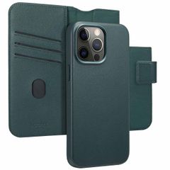 Accezz 2-in-1 Klapphülle aus Leder mit MagSafe Apple iPhone 15 Pro Max - Cedar Green
