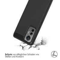 imoshion Brushed Back Cover Xiaomi 12 Lite - Schwarz
