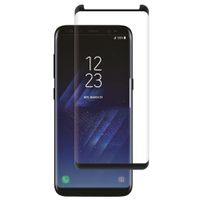 Selencia Premium Screen Protector aus gehärtetem Glas für das Samsung Galaxy S8 - Schwarz