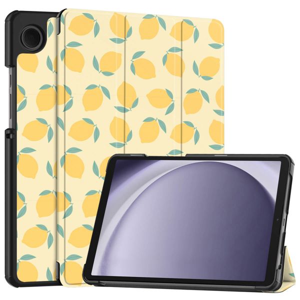 imoshion Design Trifold Klaphülle Samsung Galaxy Tab A11 / A9 8.7 Zoll - Citrus Dream