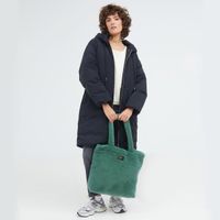 Wouf Teddy Tote Bag - Umhängetasche - Moss