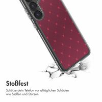 imoshion Design Hülle Samsung Galaxy S24 FE - Crush Check Coral Dust