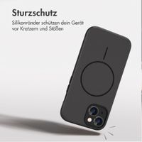 imoshion Color Backcover mit Thin MagSafe Ring Apple iPhone 15 - Schwarz