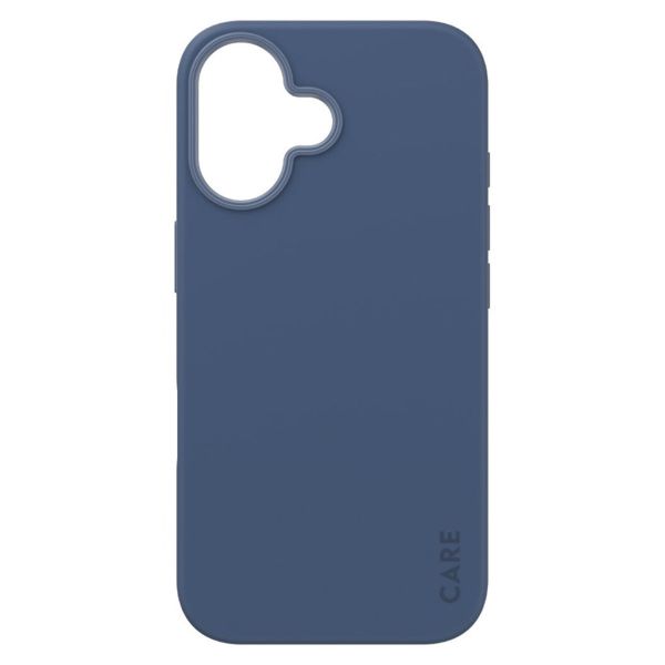 CARE by PanzerGlass Fashion Back Cover MagSafe für das Apple iPhone 16 - Blau