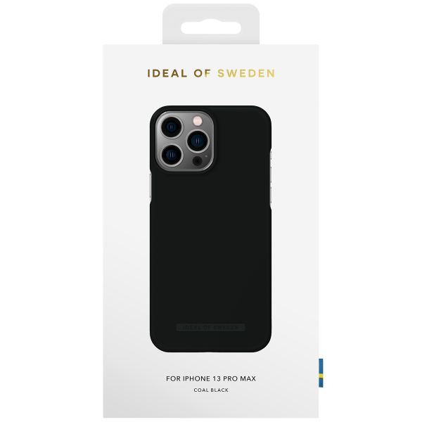 iDeal of Sweden Seamless Case Back Cover für das iPhone 13 Pro Max - Coal Black