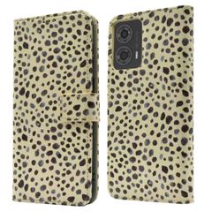 imoshion Design Klapphülle Motorola Moto G24 Power - Black And White Dots