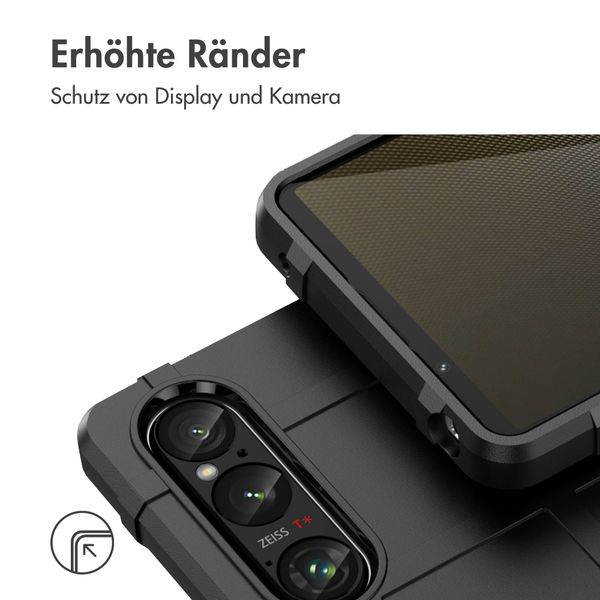 imoshion Rugged Shield Backcover Sony Xperia 1 VI - Schwarz