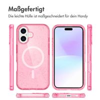 imoshion Sparkle Back Cover mit MagSafe Apple iPhone 17 - Rosa