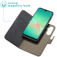 imoshion Entfernbare 2-1 Luxus Klapphülle Samsung Galaxy A26 - Schwarz