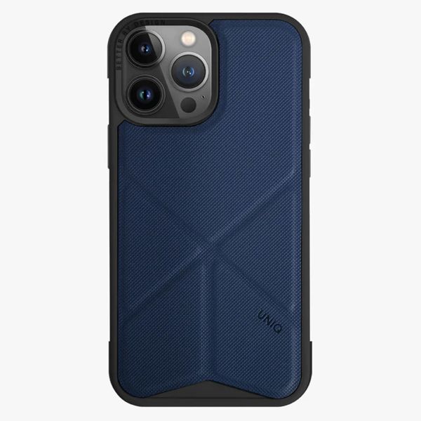 Uniq Transforma Back Cover mit MagSafe für das Apple iPhone 15 Pro - Electric Blue