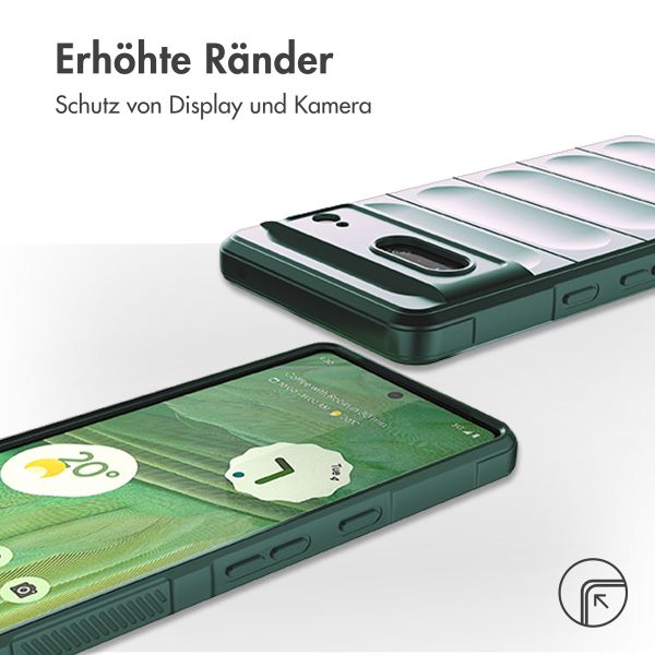 imoshion EasyGrip Back Cover für das Google Pixel 7 - Dunkelgrün