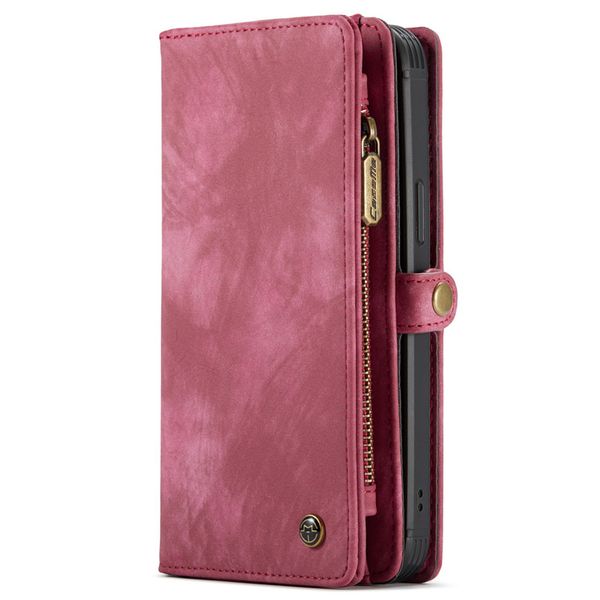 CaseMe Luxuriöse 2-in-1-Portemonnaie-Klapphülle Leder iPhone 12 (Pro)