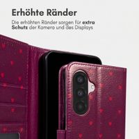 imoshion Design Klapphülle Samsung Galaxy A26 - Crush Check Coral Dust