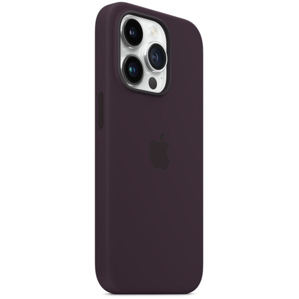 Apple Silikon-Case MagSafe für das Apple iPhone 14 Pro - Elderberry