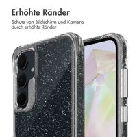 imoshion Klare Glitter Backcover Samsung Galaxy A35 - Silber