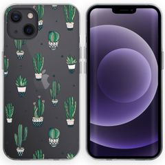 imoshion Design Hülle für das iPhone 13 - Allover Cactus