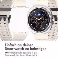 imoshion Ocean Silikonarmband für das  Samsung Galaxy Watch 8 (40/44mm) / Classic (46mm) - Polarstern