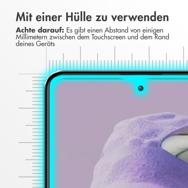 Accezz Screen Protector aus gehärtetem Glas Xiaomi Redmi Note 12 Pro Plus
