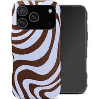 Selencia Vivid Back Cover Apple iPhone 17 Pro - Dream Swirl Chocolate