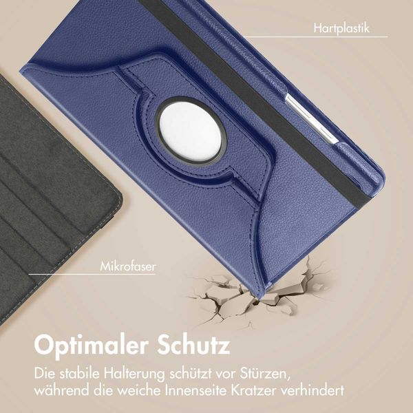 imoshion 360° drehbare Klapphülle Samsung Galaxy Tab S5e - Dunkelblau