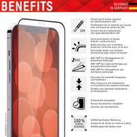 Displex Bildschirmschutzfolie Real Glass Full Cover für das iPhone 13 Mini