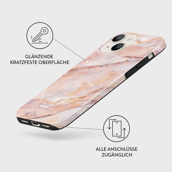Burga Tough Back Cover für das Apple iPhone 13 - Morning Sunshine