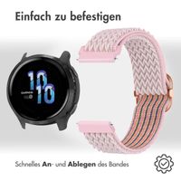 imoshion Elastisches Nylonarmband -   Universelle 22 mm Anschluss - Rosa