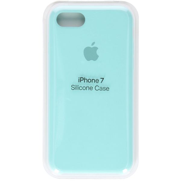 Apple Silikon-Case Sea Blue für das Apple iPhone SE (2022 / 2020) / 8 / 7