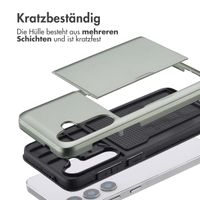 imoshion ﻿Backcover mit Kartenfach für das Samsung Galaxy S25 - Grün