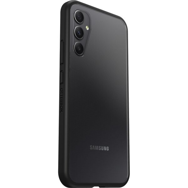 OtterBox React Backcover für das Samsung Galaxy A34 (5G) - Transparent / Schwarz