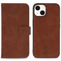 imoshion Entfernbare 2-1 Luxus Klapphülle Apple iPhone 14 - Braun