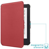 imoshion Slim Soft Case Sleepcover für das Kobo Clara 2E / Tolino Shine 4 - Rot