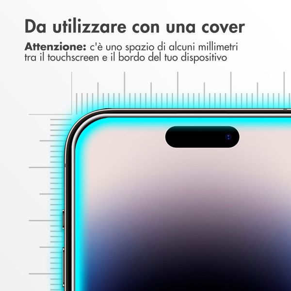 Accezz Screen Protector aus gehärtetem Glas Apple iPhone 15 Plus / 15 Pro Max / 16 Plus
