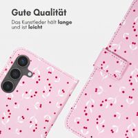 imoshion Design Klapphülle Samsung Galaxy S24 - Blush Berries