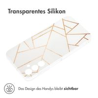 imoshion Design Hülle Samsung Galaxy A25 (5G) - White Graphic