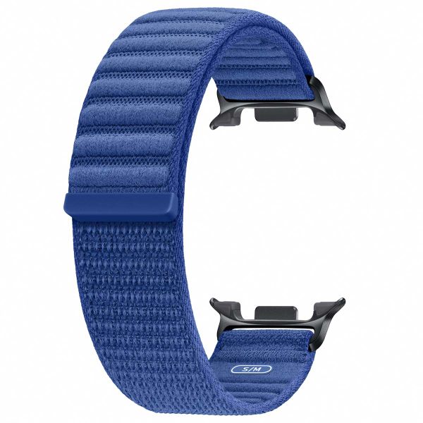 Samsung Original Fabric Armband für das  Samsung Galaxy Watch 8 (40/44mm) / Classic (46mm) - S/M - Navy